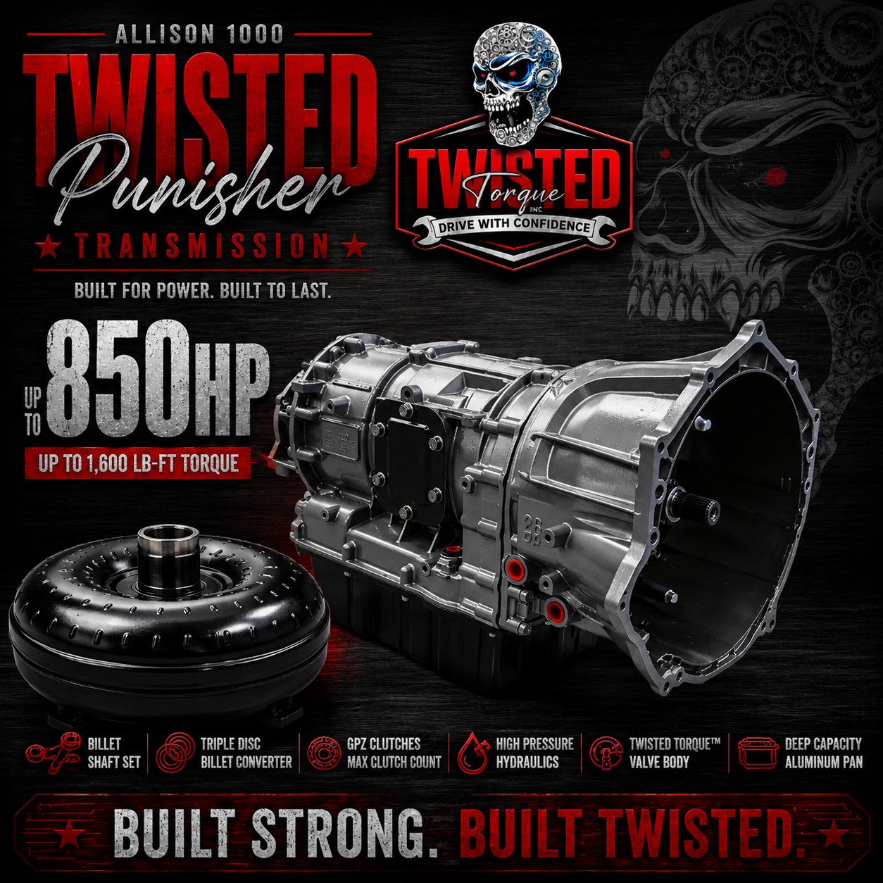 Twisted Punisher™ Allison 1000 Transmission